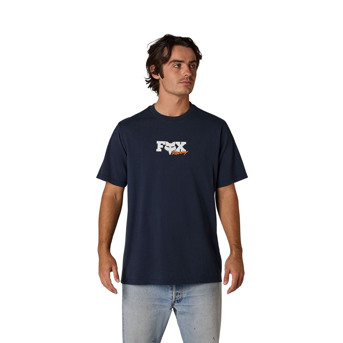 チェッカー Tシャツ ミッドナイト