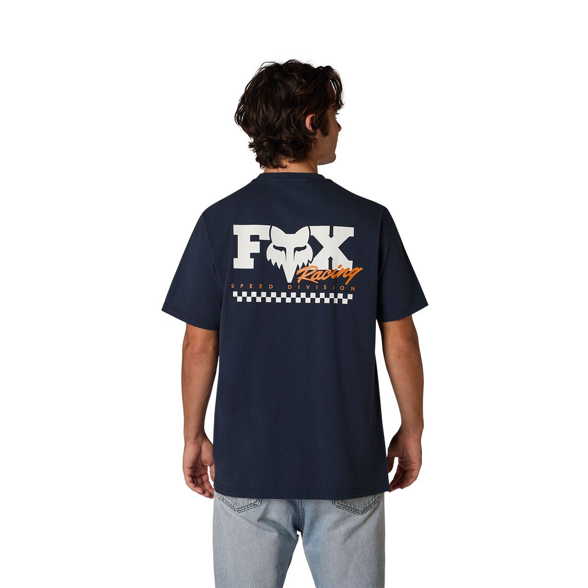 チェッカー Tシャツ ミッドナイト