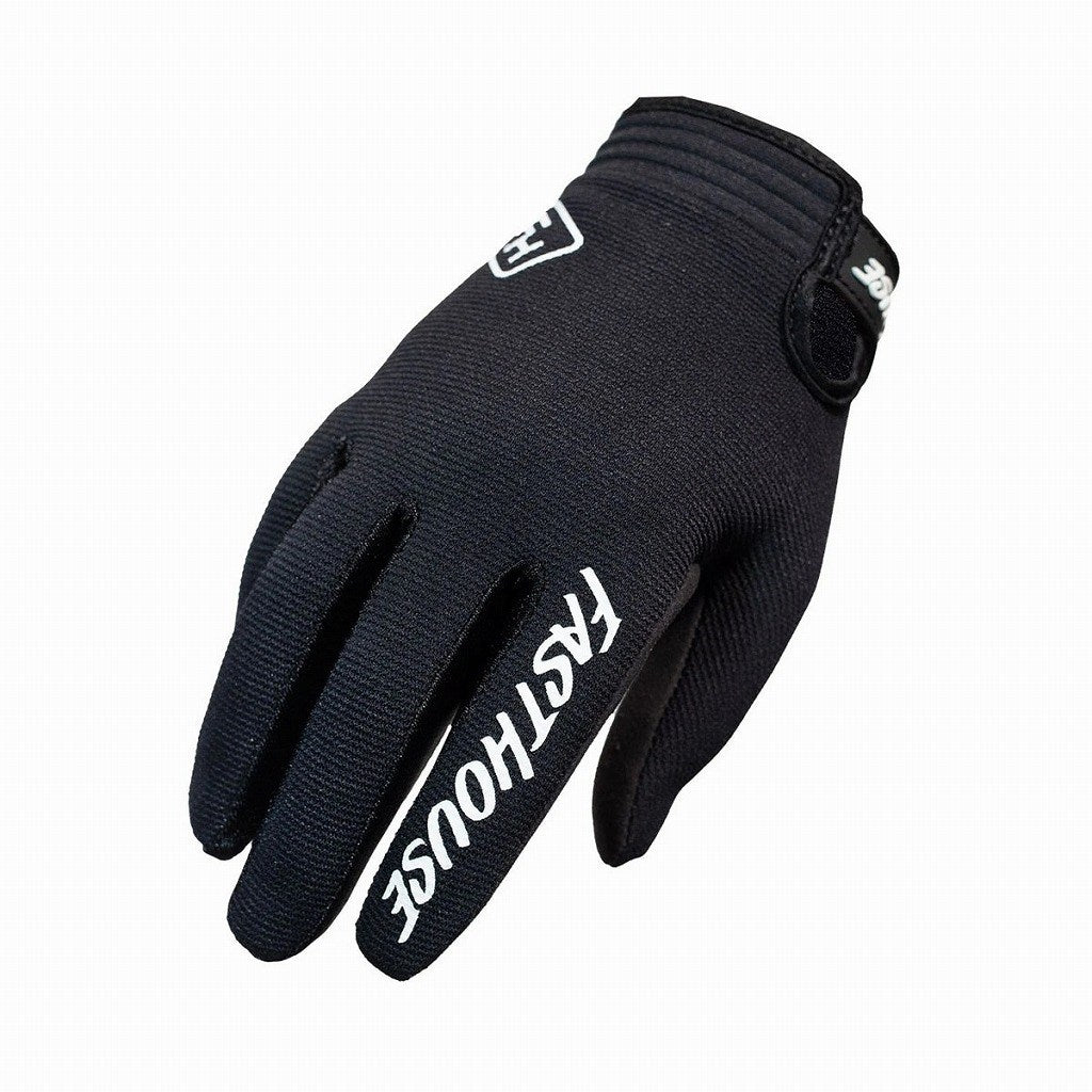 Youth Carbon Gloves Black