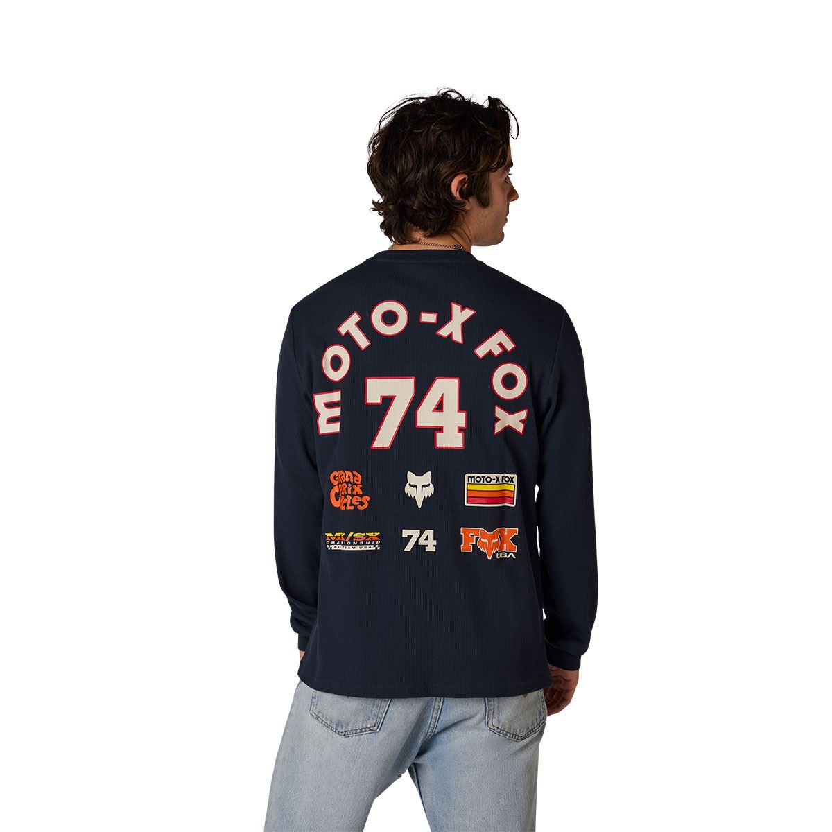サーカ74 ロングスリーブTシャツ ミッドナイト