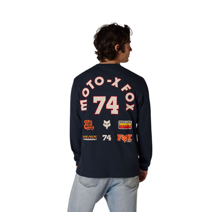 サーカ74 ロングスリーブTシャツ ミッドナイト