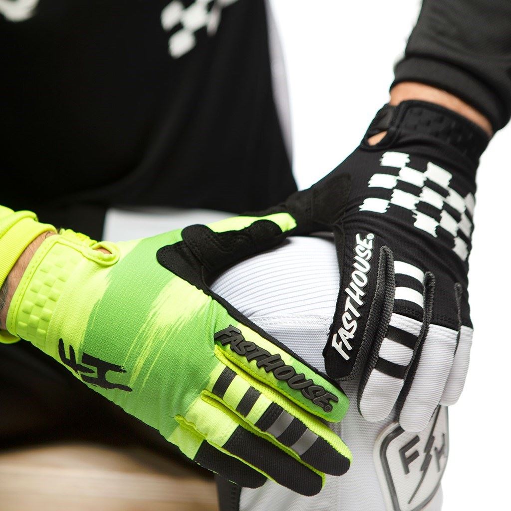 スピードスタイルグローブ ジェスター ハイビズ/ブラック