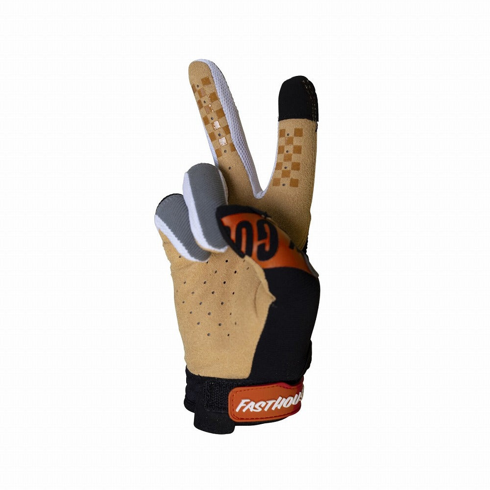 ファストハウス ユース スピードスタイルグローブ ドミンゴ グレー/ブラック YMサイズ
