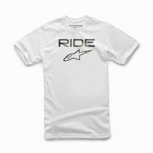 ライド2.0 カモ Tシャツ ホワイト ロゴT 半袖