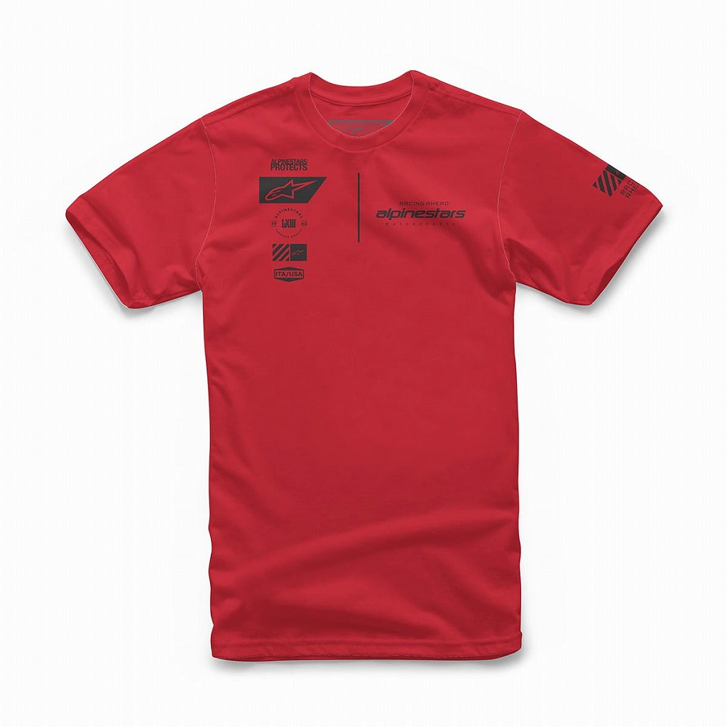 ポジション Tシャツ レッド ロゴT 半袖