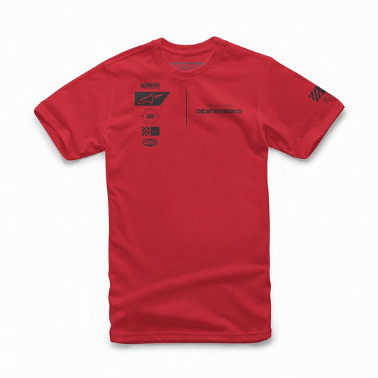 ポジション Tシャツ レッド ロゴT 半袖
