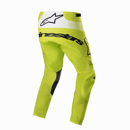 TECHSTAR PUSH PANTS YELLOW FLUO/WHITE