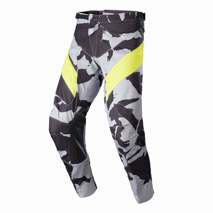 Racer Tactical Pants Cast Grey Camo/Yellow Flow