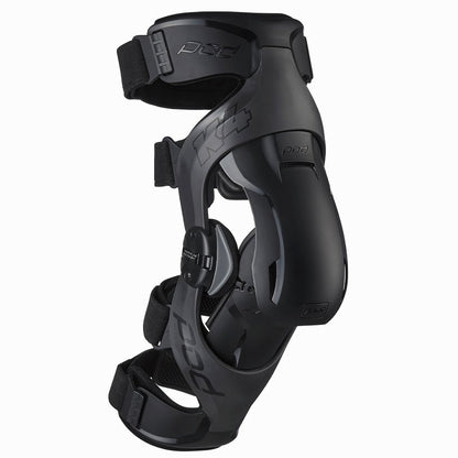 Knee brace, for right leg, black