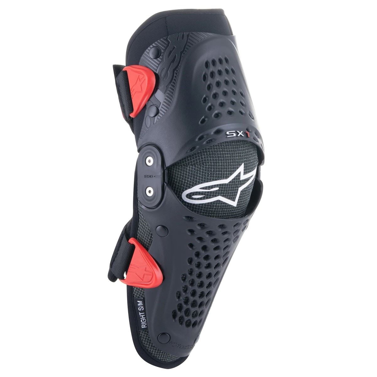 ALP SX-1 Knee Protectors Black/Red Youth