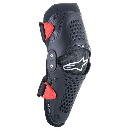 ALP SX-1 Knee Protectors Black/Red Youth