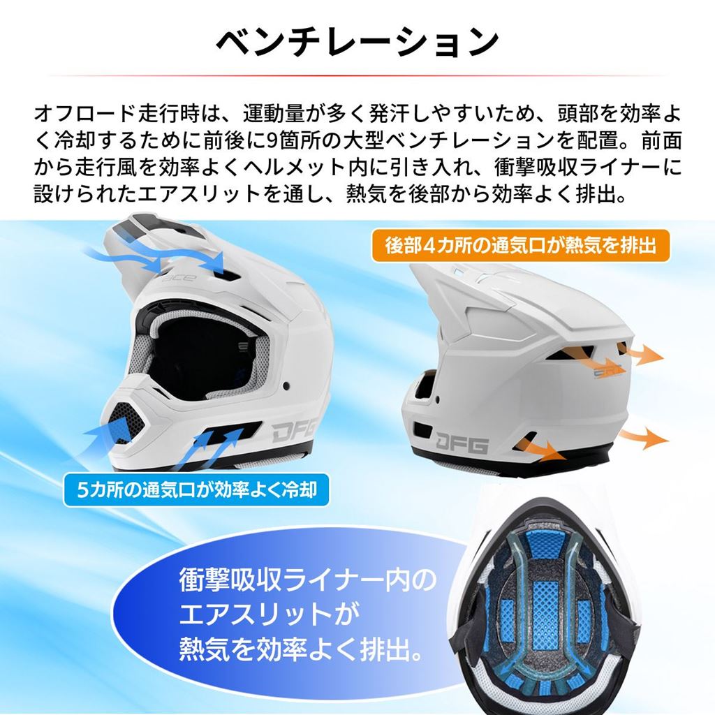 エースヘルメット ホワイト