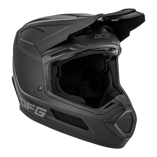 Ace Helmet Matte Black
