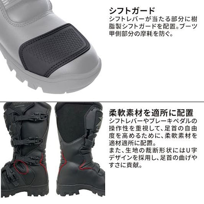 DFG アドベンチャーWPブーツ ブラック 29.5cm