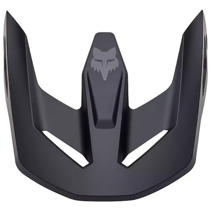FOX V1ヘルメットパーツ バイザー ソリッド マットブラック