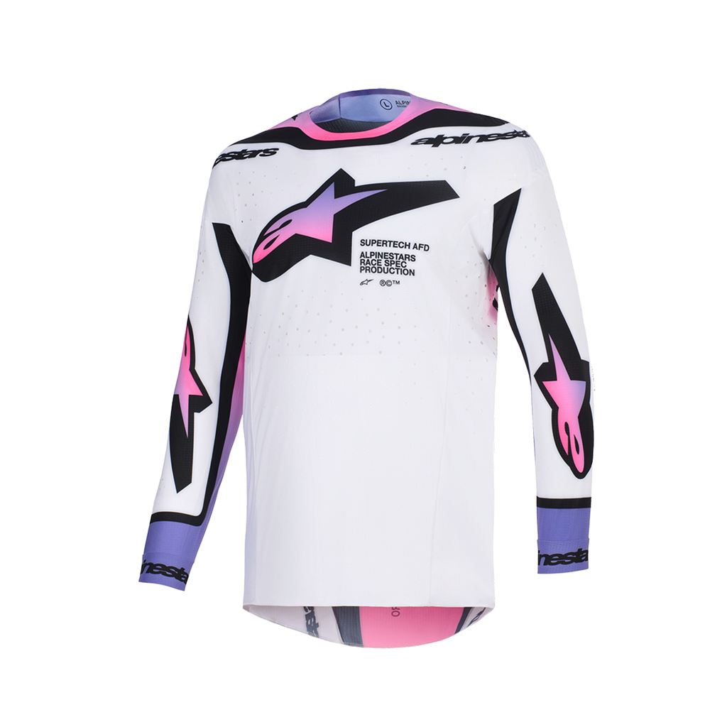 Supertech Pro Jersey Vista White/Purple/Black