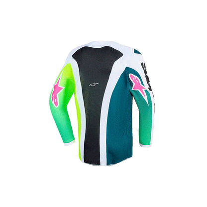 Youth Fluid Jersey Portal Green/White/Black