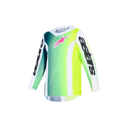 Youth Fluid Jersey Portal Green/White/Black