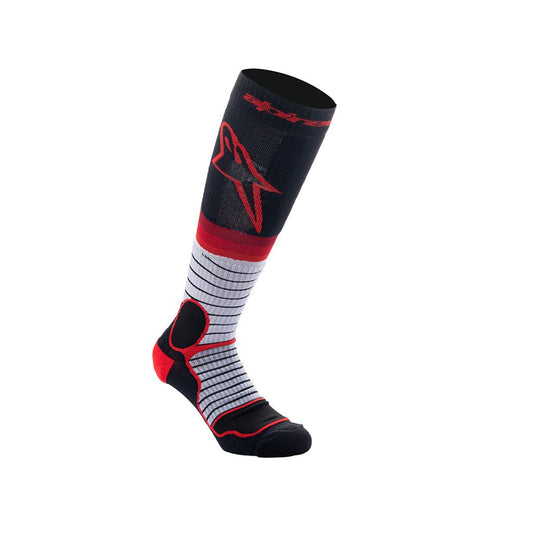 MX Pro Socks Black/Grey/Red