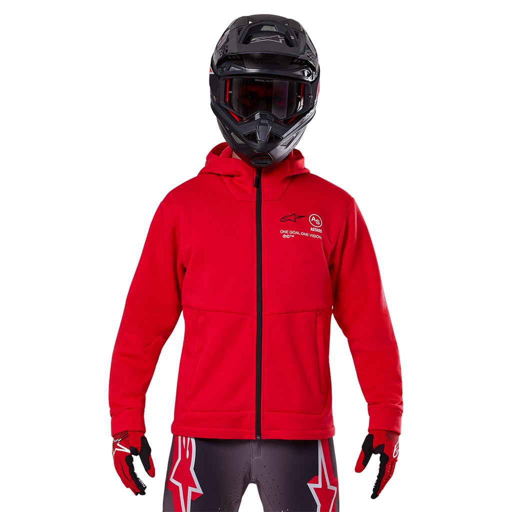 Racer MX Fleece Bright Red