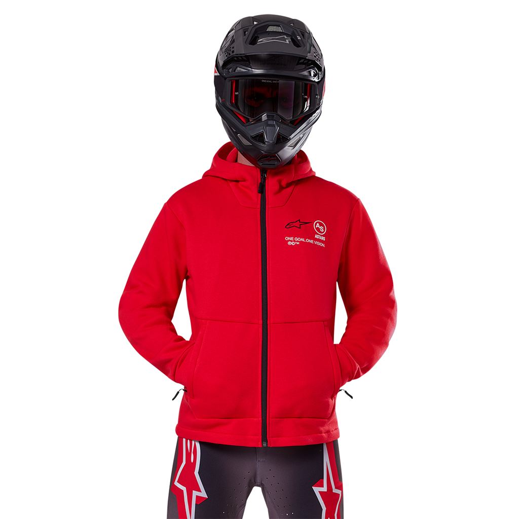 Racer MX Fleece Bright Red