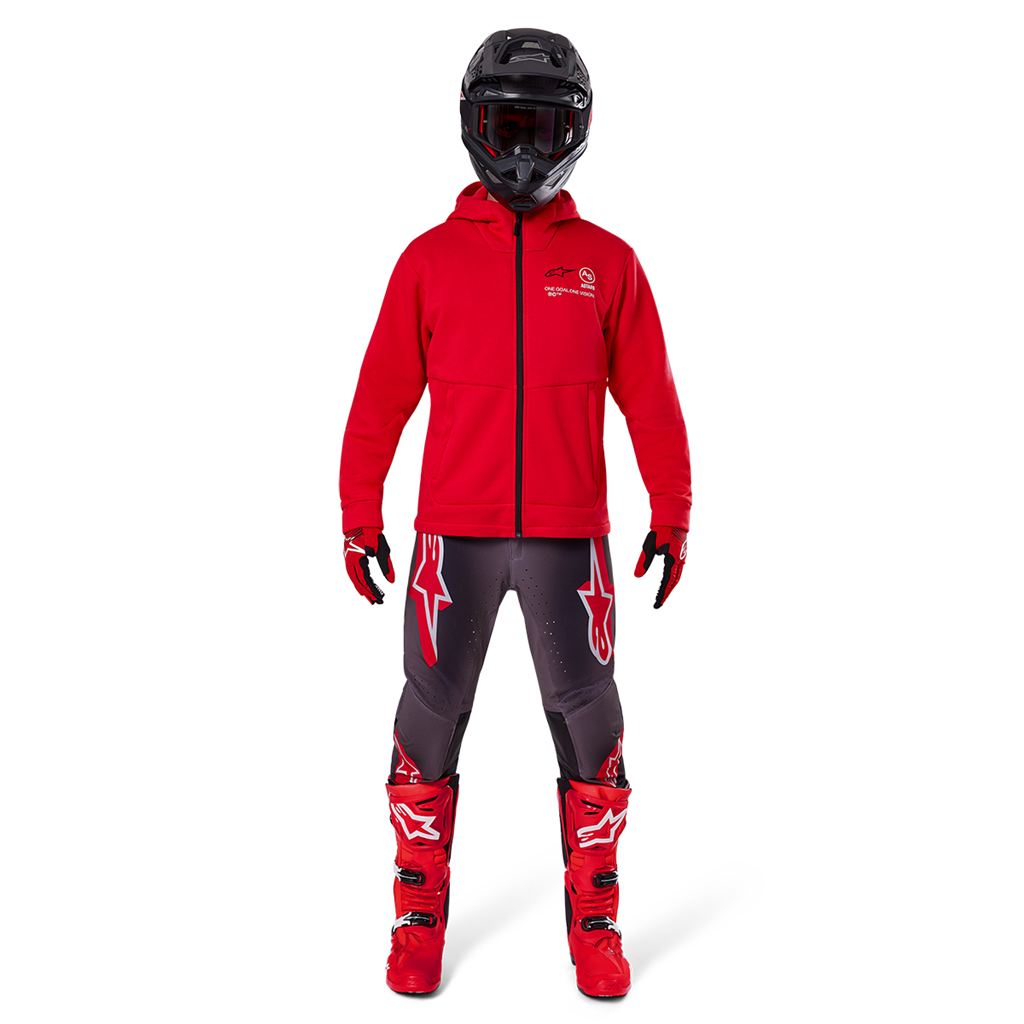 Racer MX Fleece Bright Red