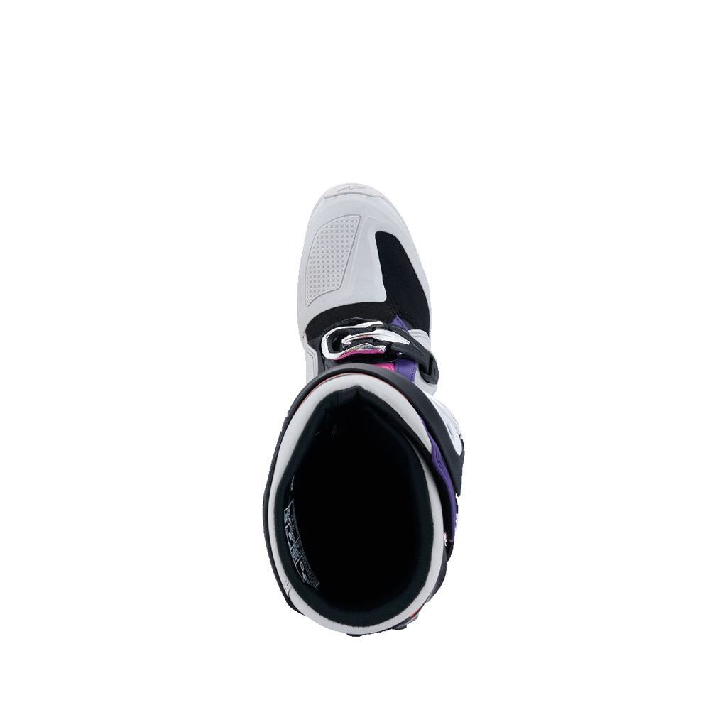 TECH7 Boots Black/Light Gray/Orange Fluo/Magenta