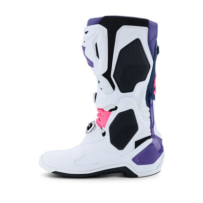 TECH10 Boots White/Violet/Navy/Blue/Pink
