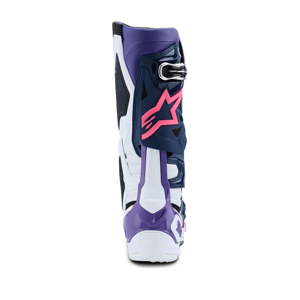 TECH10 Boots White/Violet/Navy/Blue/Pink