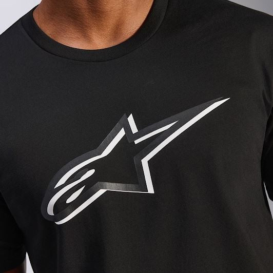 アルパインスターズ エイジレスシャドウCSF Tシャツ ブラック/ホワイト