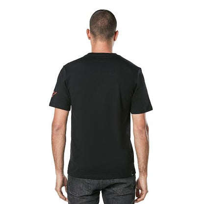Alpinestars Linear Wordmark 2.0 T-Shirt Black/Grey/Red