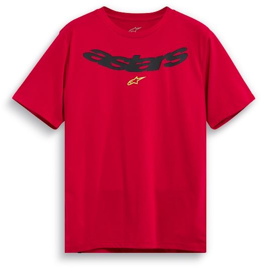 アルパインスターズ エリプティックTシャツ レッド