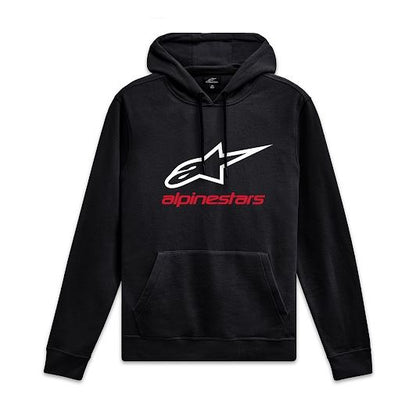 アルパインスターズ オールウェイズV3 フーディー ブラック/ホワイト/レッド