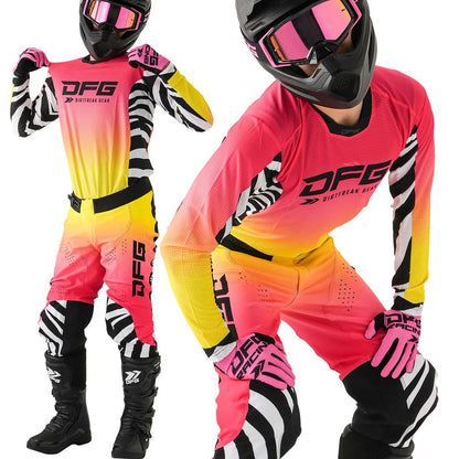 ワークスパンツ CHAMP ピンクヒートゼブラ
