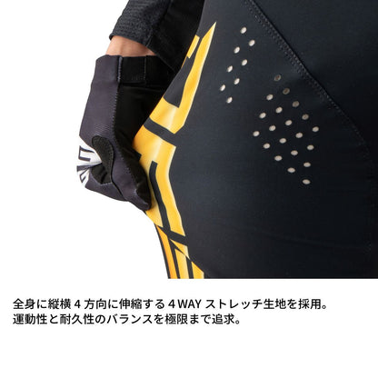 ワークスパンツ CHAMP ピンクヒートゼブラ