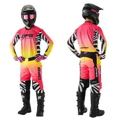 ワークスジャージ CHAMP ピンクヒートゼブラ