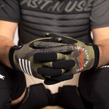Menace Speed Style Gloves Camo