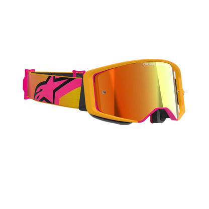 Supertech Goggles Yellow/Pink/Red Mirror Lens