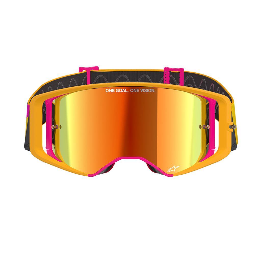 Supertech Goggles Yellow/Pink/Red Mirror Lens