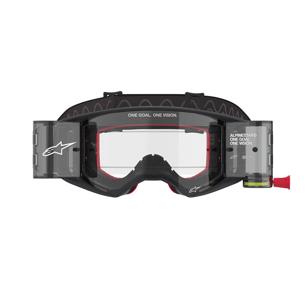 SUPERTECH Roll-off Goggles Black/Gray
