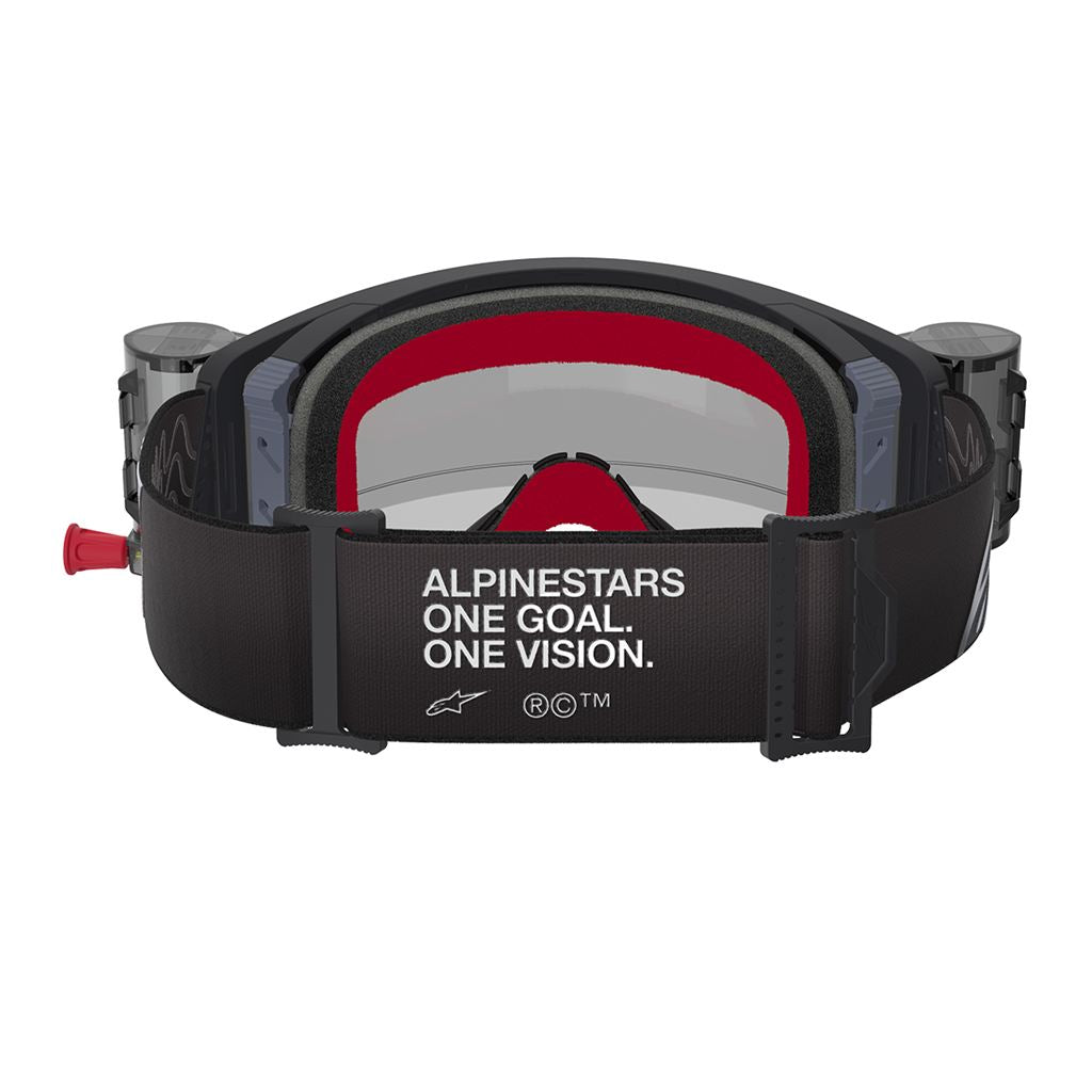 SUPERTECH Roll-off Goggles Black/Gray