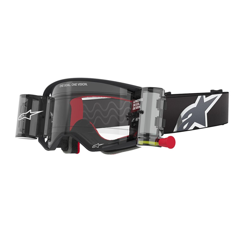 SUPERTECH Roll-off Goggles Black/Gray