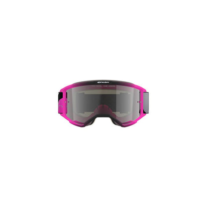 Vision 5 Goggle Learned Iron/Pink Flow/Silver Mirror Lens