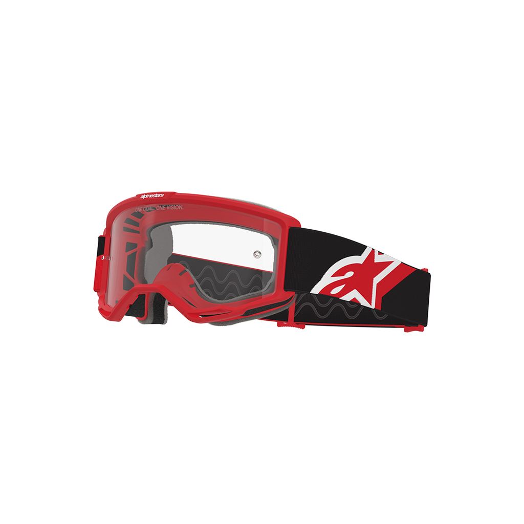 Vision OTG Goggles Red/Black/White/Clear Lens