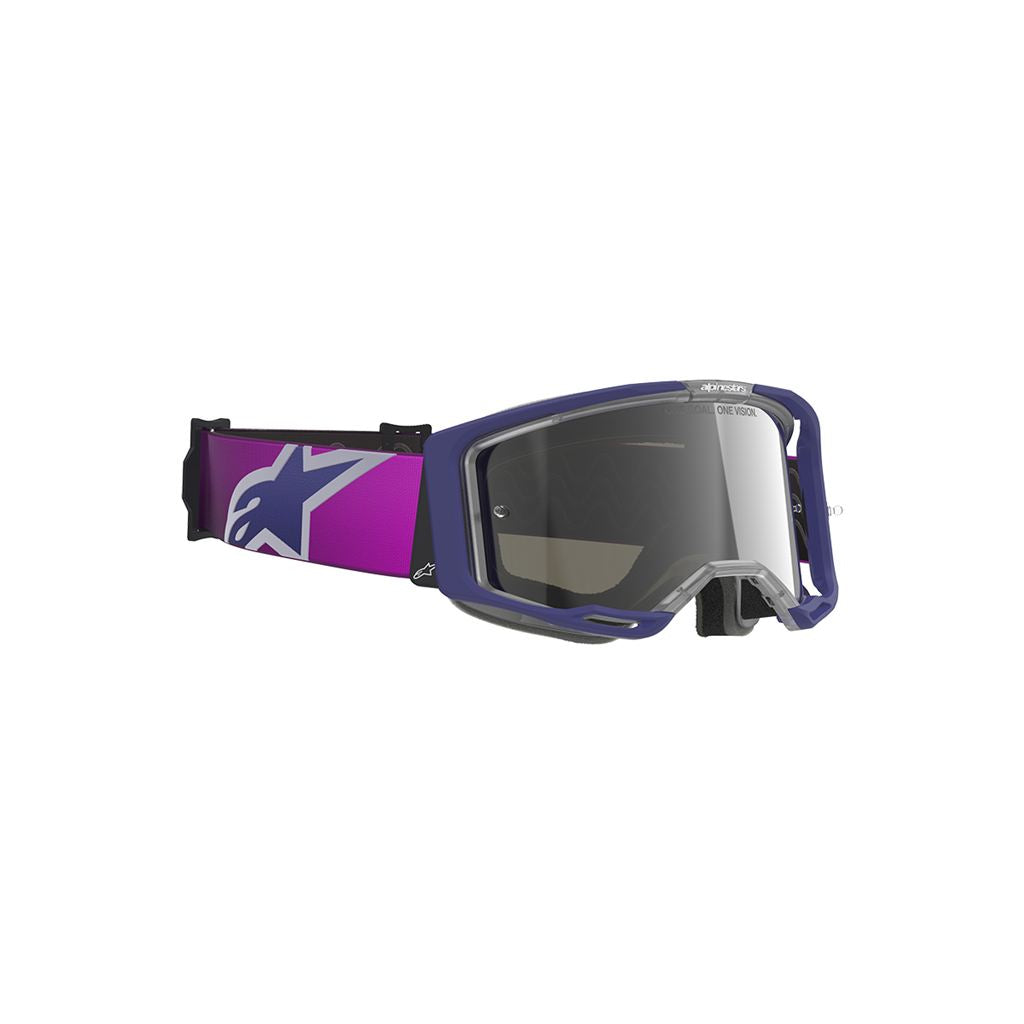 Vision 8 Goggles Corp Purple/Light Grey/Silver Mirror Lens