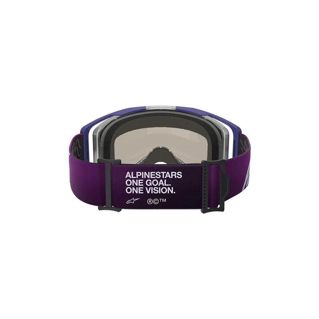 Vision 8 Goggles Corp Purple/Light Grey/Silver Mirror Lens