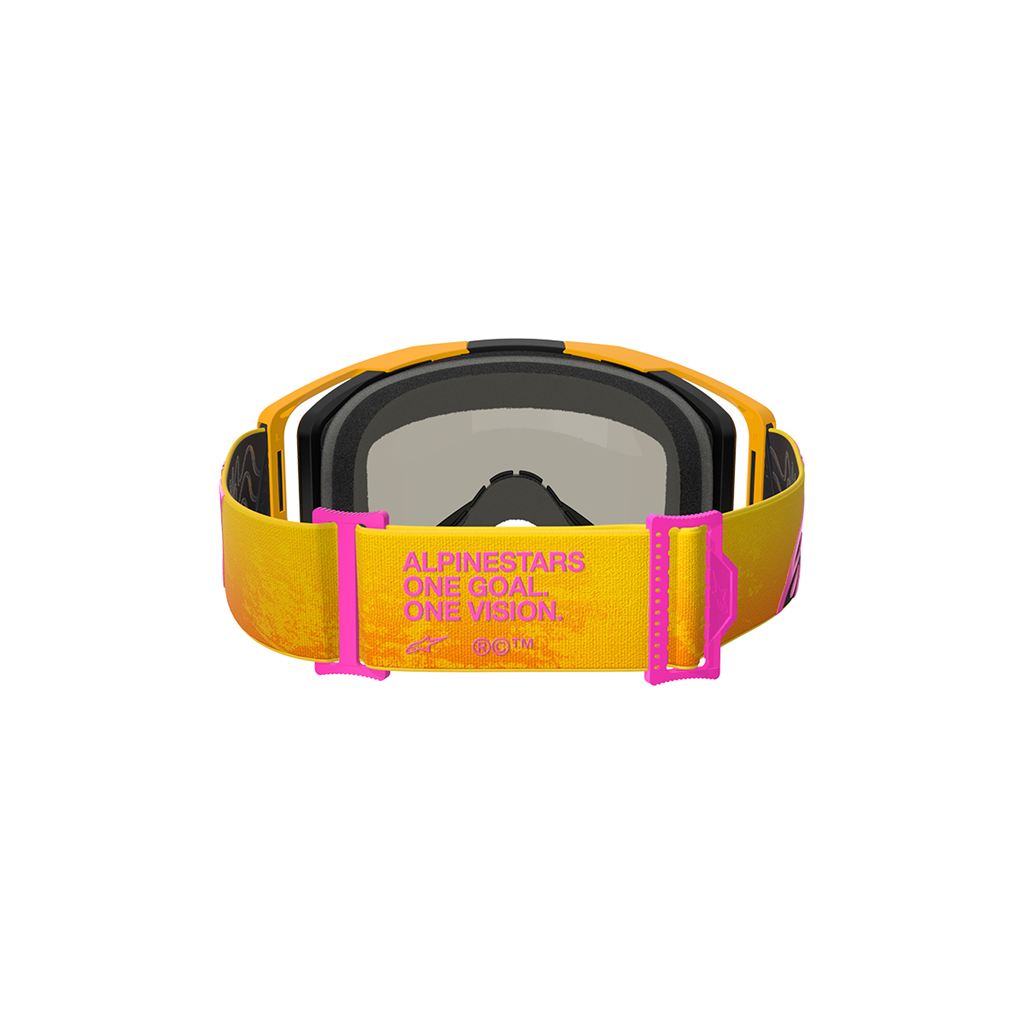 Vision 8 Goggles Corp Orange/Yellow/Pink/Gold Mirror Lens