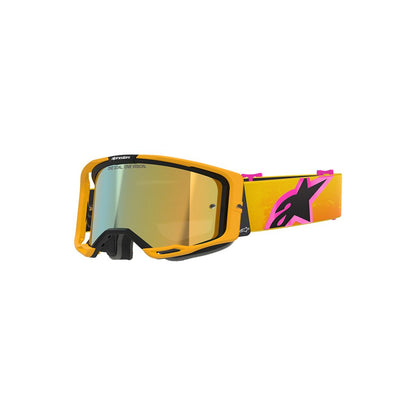 Vision 8 Goggles Corp Orange/Yellow/Pink/Gold Mirror Lens