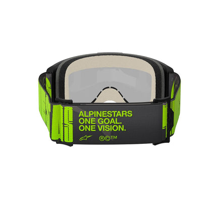 Vision 5 Goggles Hollow Charcoal/Yellow Flow/Silver Mirror Lens