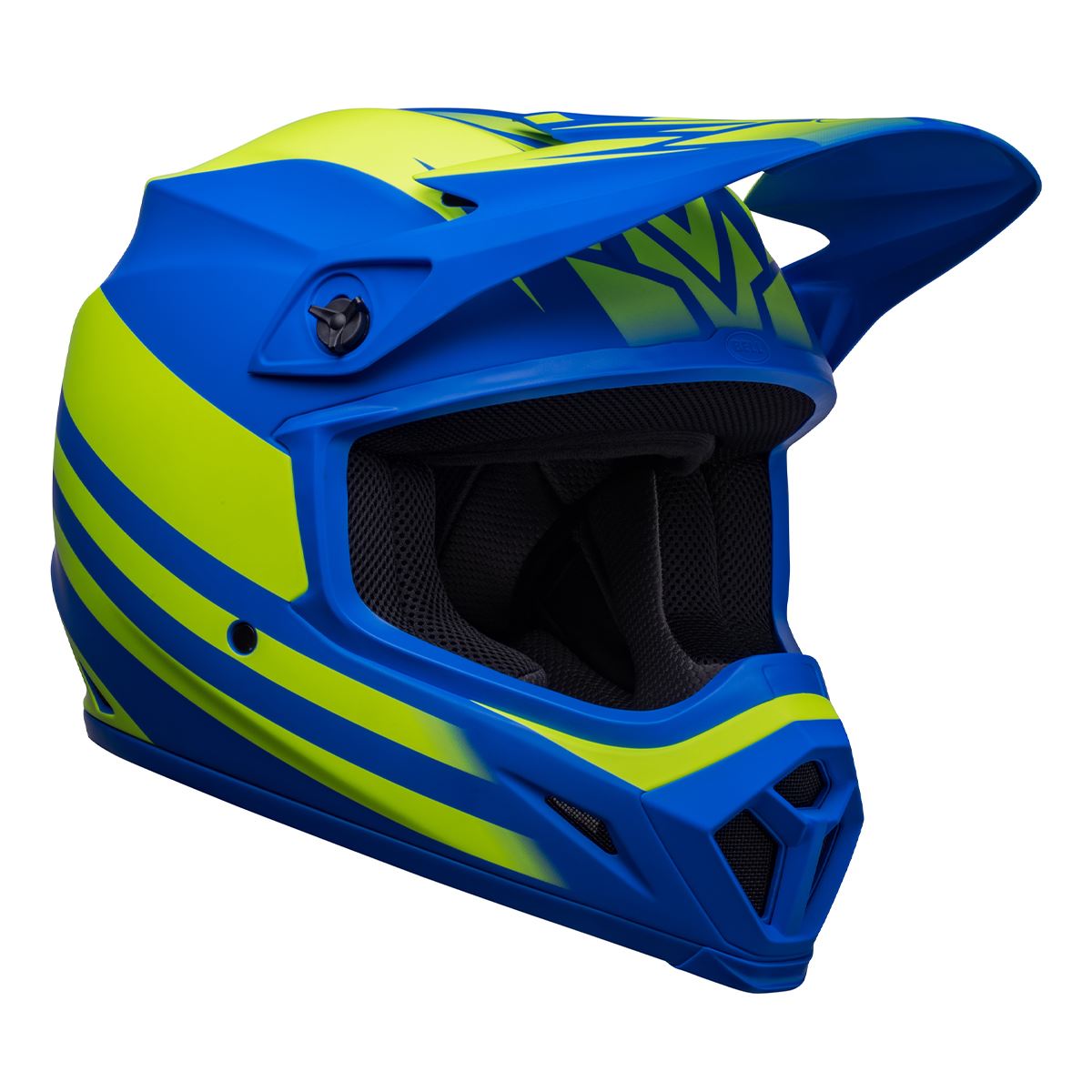 MX-9 MIPS Disrupt Helmet Matte Classic Blue/Hi-Viz Yellow
